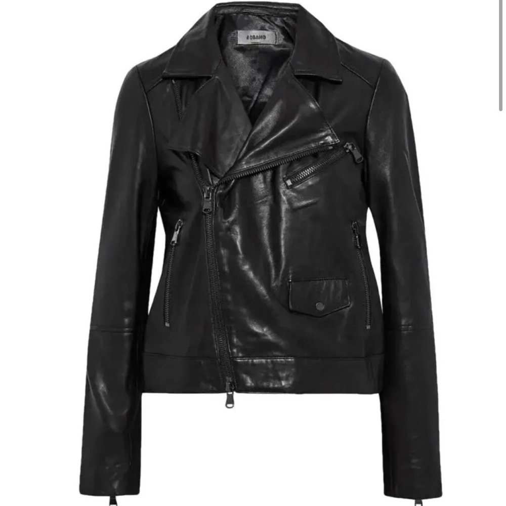 J Brand Genuine Leather Jacket